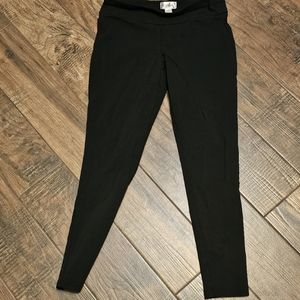 Just Be women's pull on black pants size M